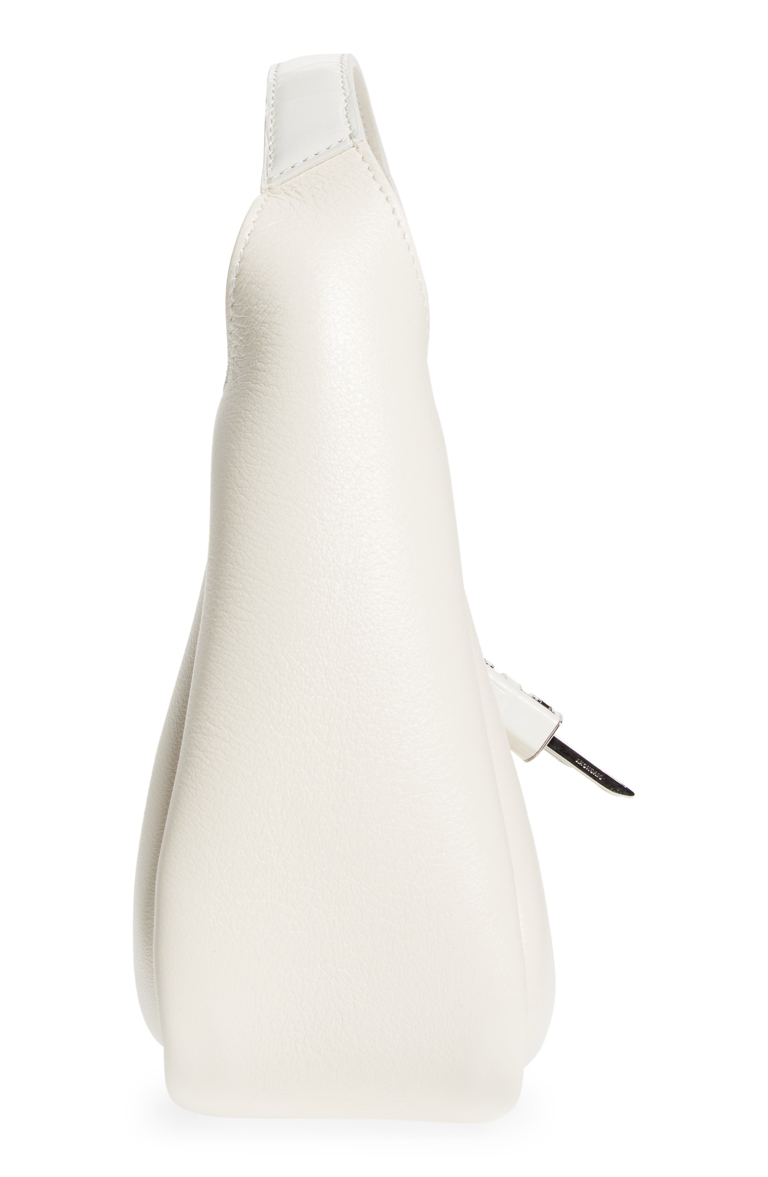 Mini G-Lock Leather Hobo, Alternate, color, IVORY