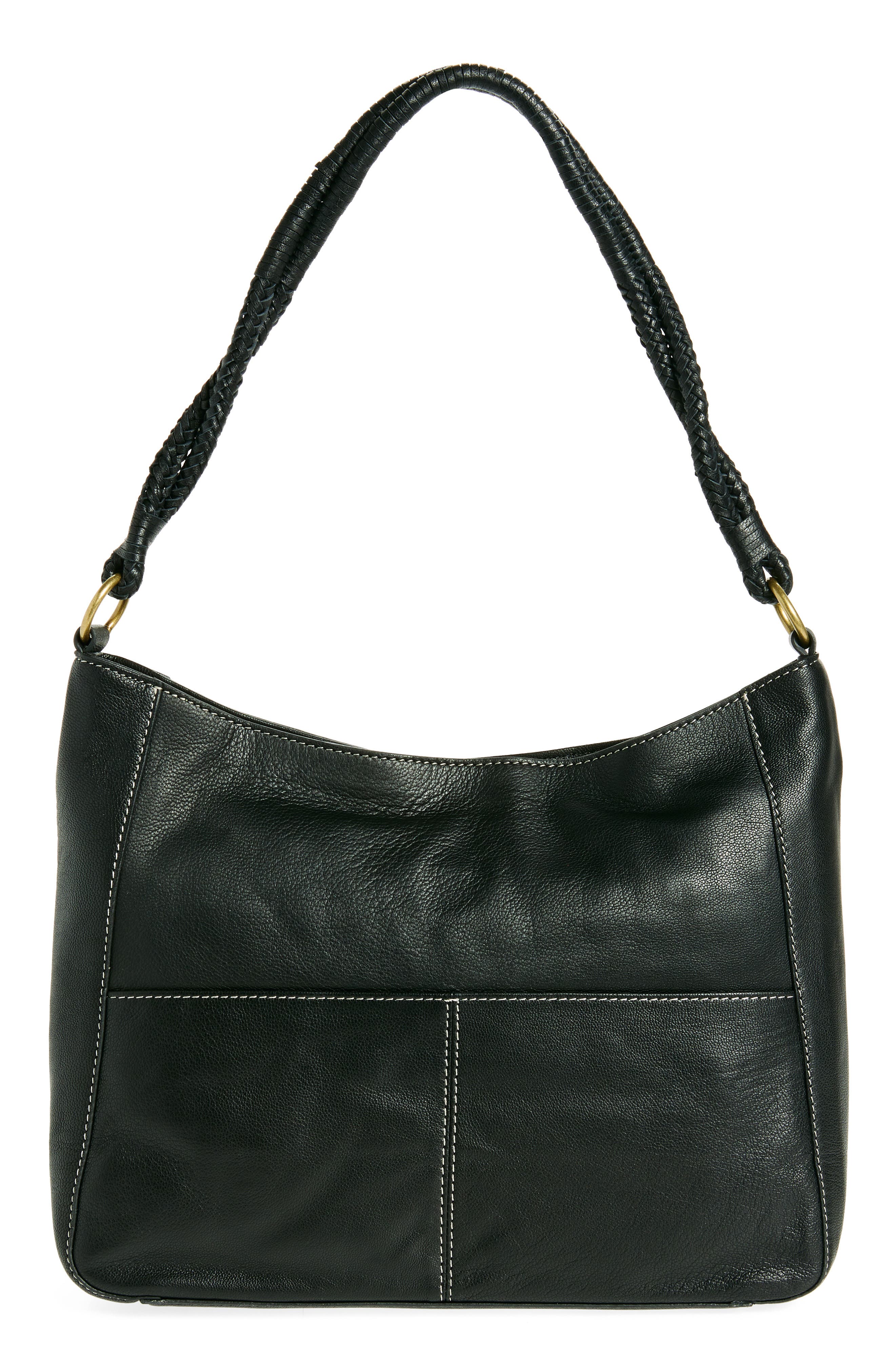 Lucky Brand Tyra Leather Shoulder Bag, Alternate, color, 