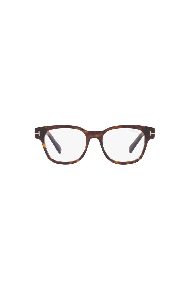 50mm Square optical glasses, Alternate, color, Tortoise