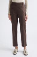 Eleventy Stretch Virgin Wool & Cashmere Crop Pants