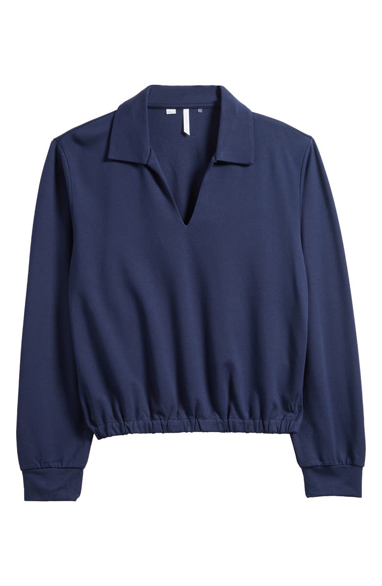 TravisMathew Spa Day Ponte Polo, Alternate, color, Navy Blazer
