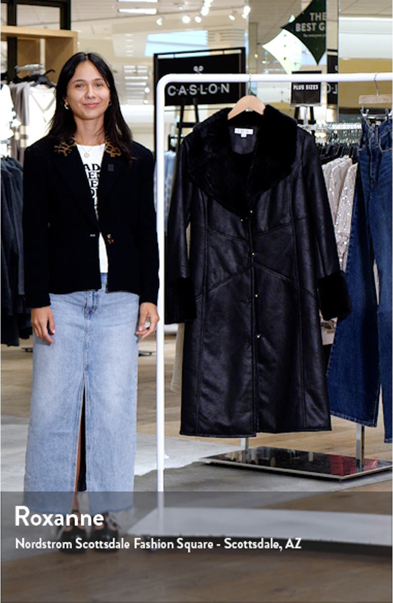 Faux Shearling Coat, sales video thumbnail