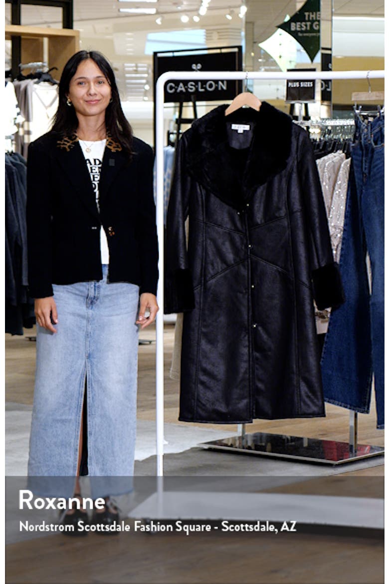 Faux Shearling Coat video