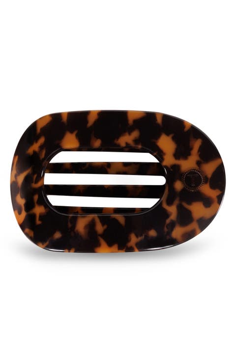 Large Flat Round Hair Clip