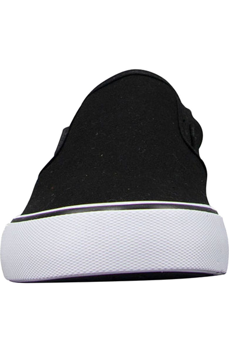 LUGZ Clipper Slip-On Sneaker, Alternate, color, Black/ White/ Black