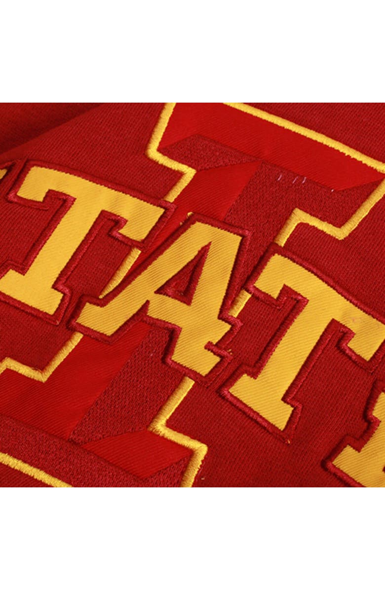 STADIUM ATHLETIC Youth Stadium Athletic Cardinal Iowa State Cyclones Big Logo Pullover Hoodie, Alternate, color, Cardinal