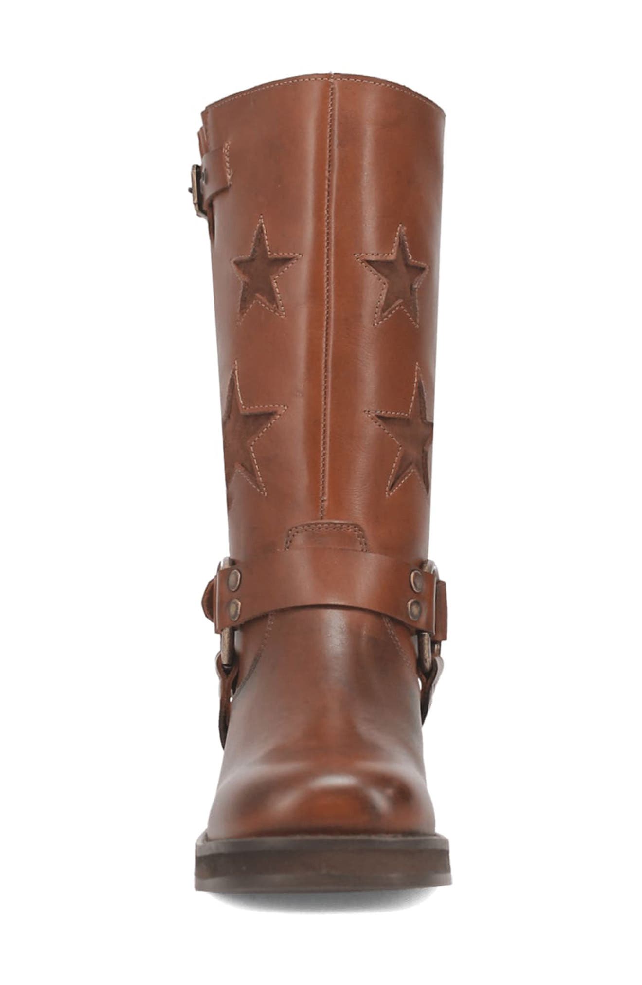 Dingo Blacklist Moto Boot, Alternate, color, Brown