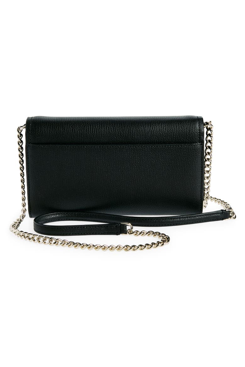 cameron wallet on a chain, Alternate, color, BLACK