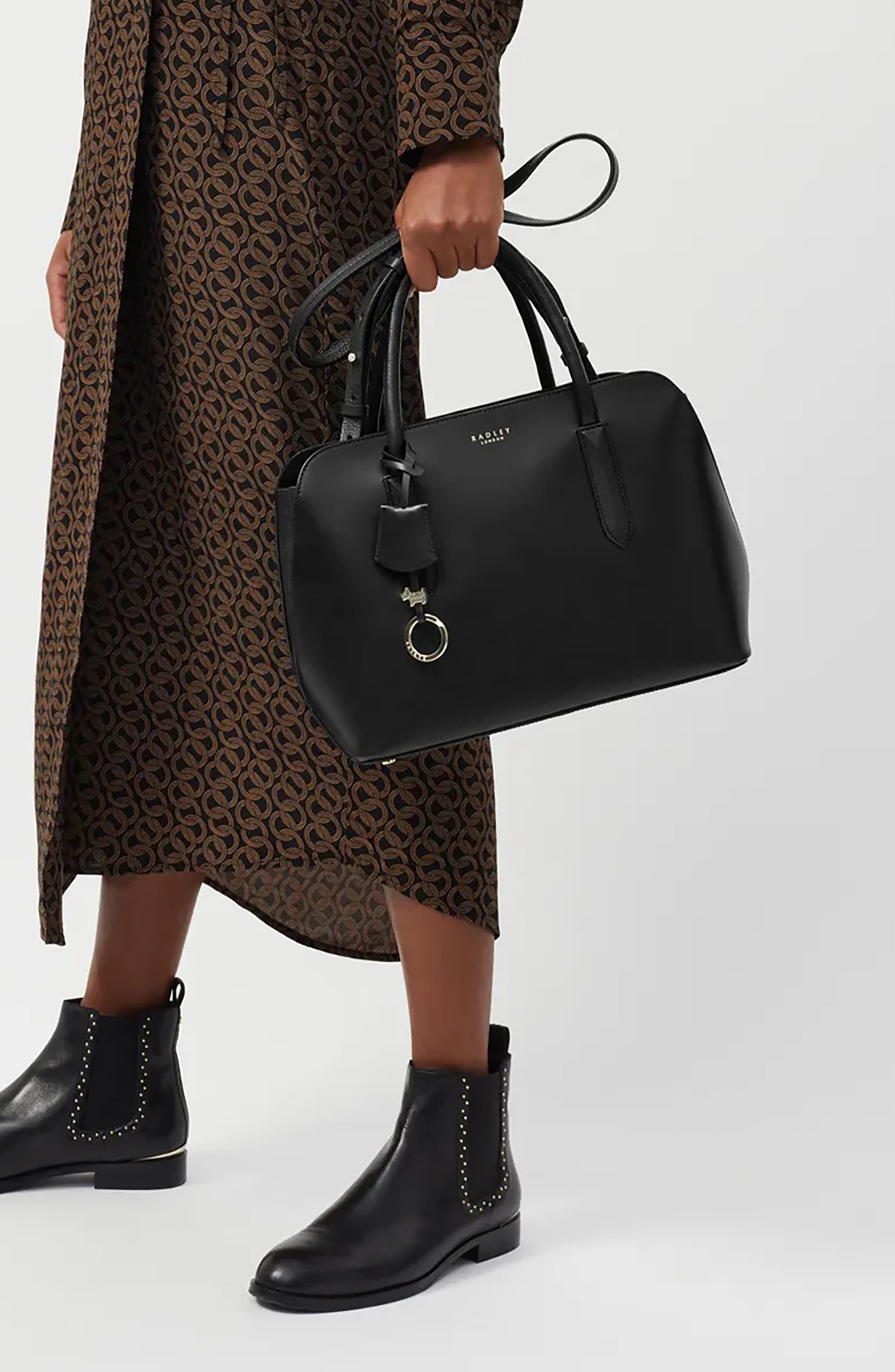 Radley Small Liverpool Street 2.0 Crossbody Bag, Alternate, color, Black