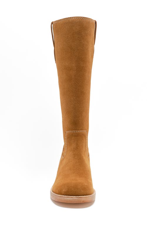 Free People Blaze Block Heel Boot In Brown