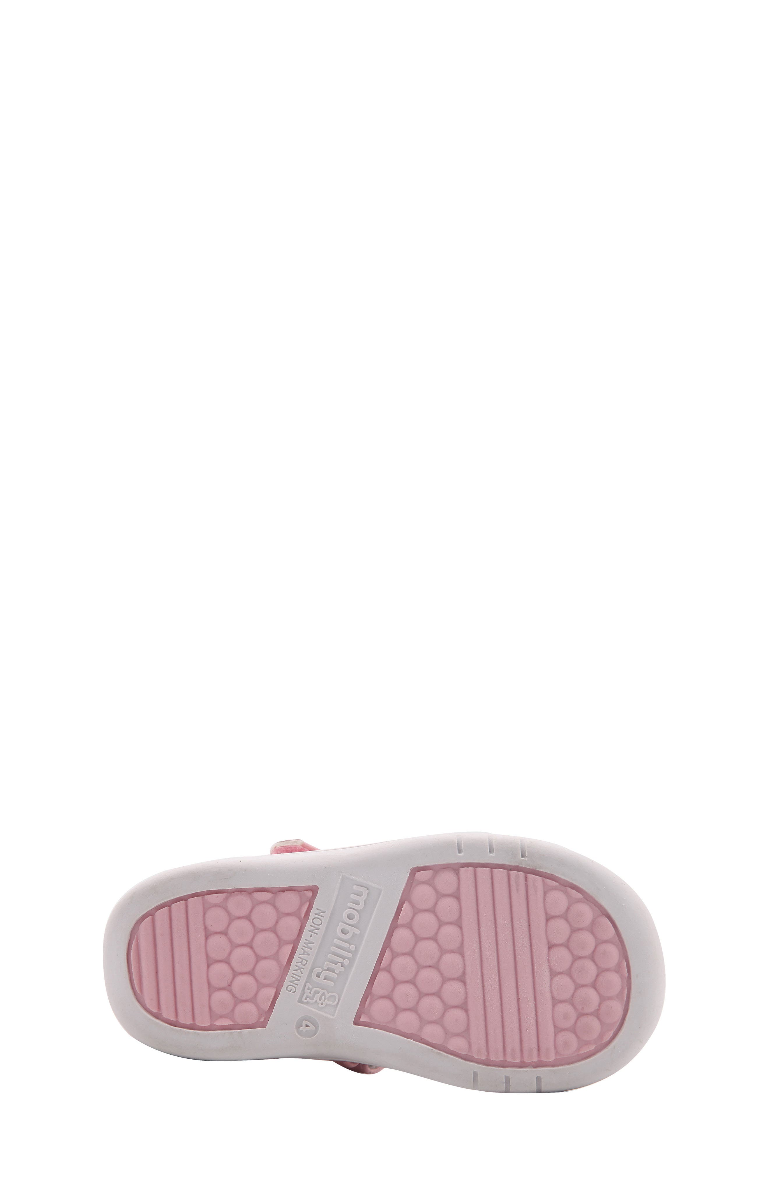 Nina Mary Jane Flat, Alternate, color, LIGHT PINK TUMBLED