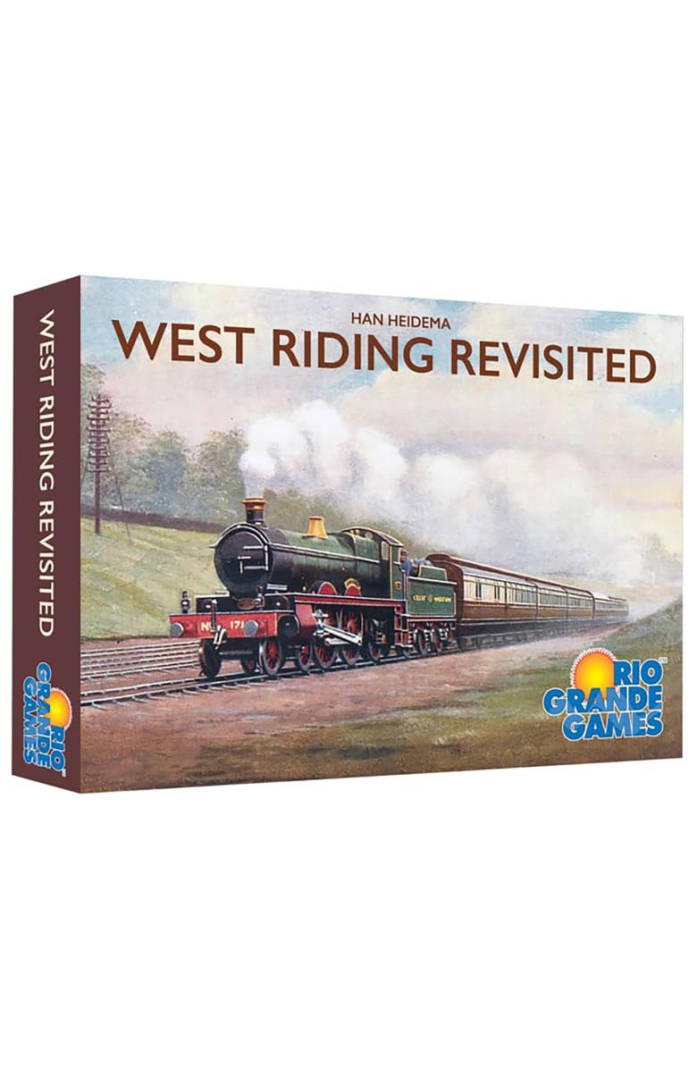 Rio Grande Games West Riding Revisited Strategy Board Game, Main, color, 