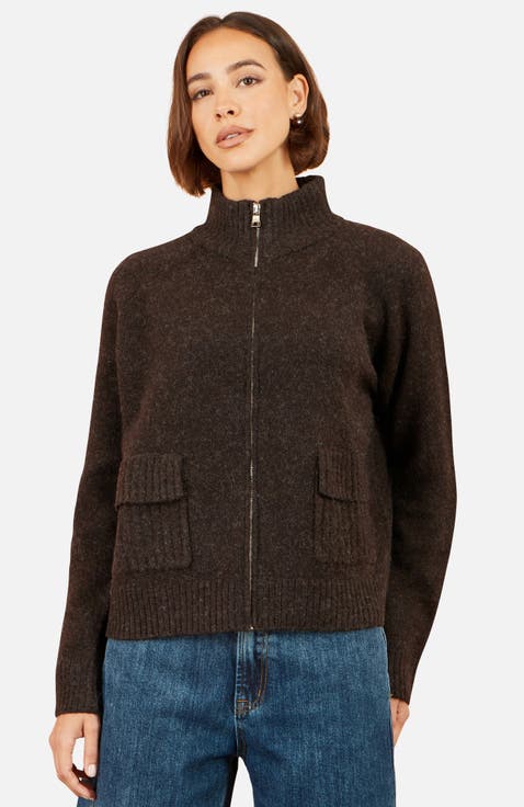 Zip Up Cardigan