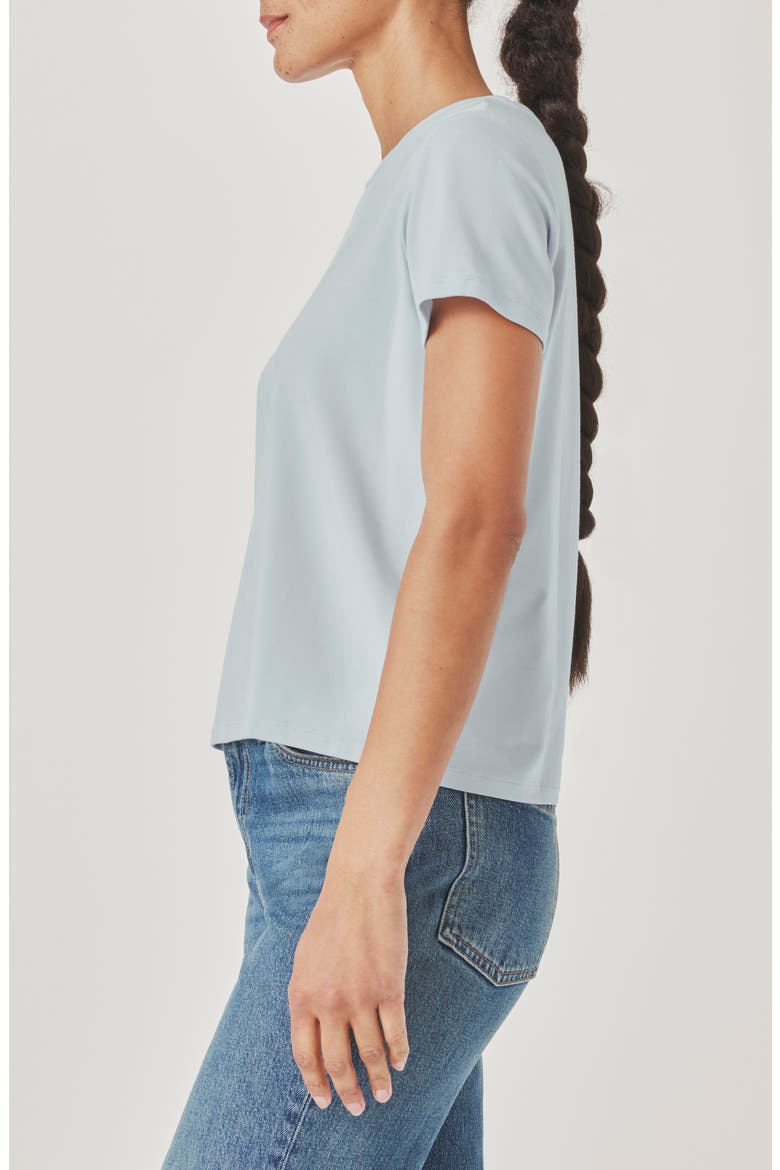 Tyra Crewneck T-Shirt, Alternate, color, COUNTRY AIR BLUE