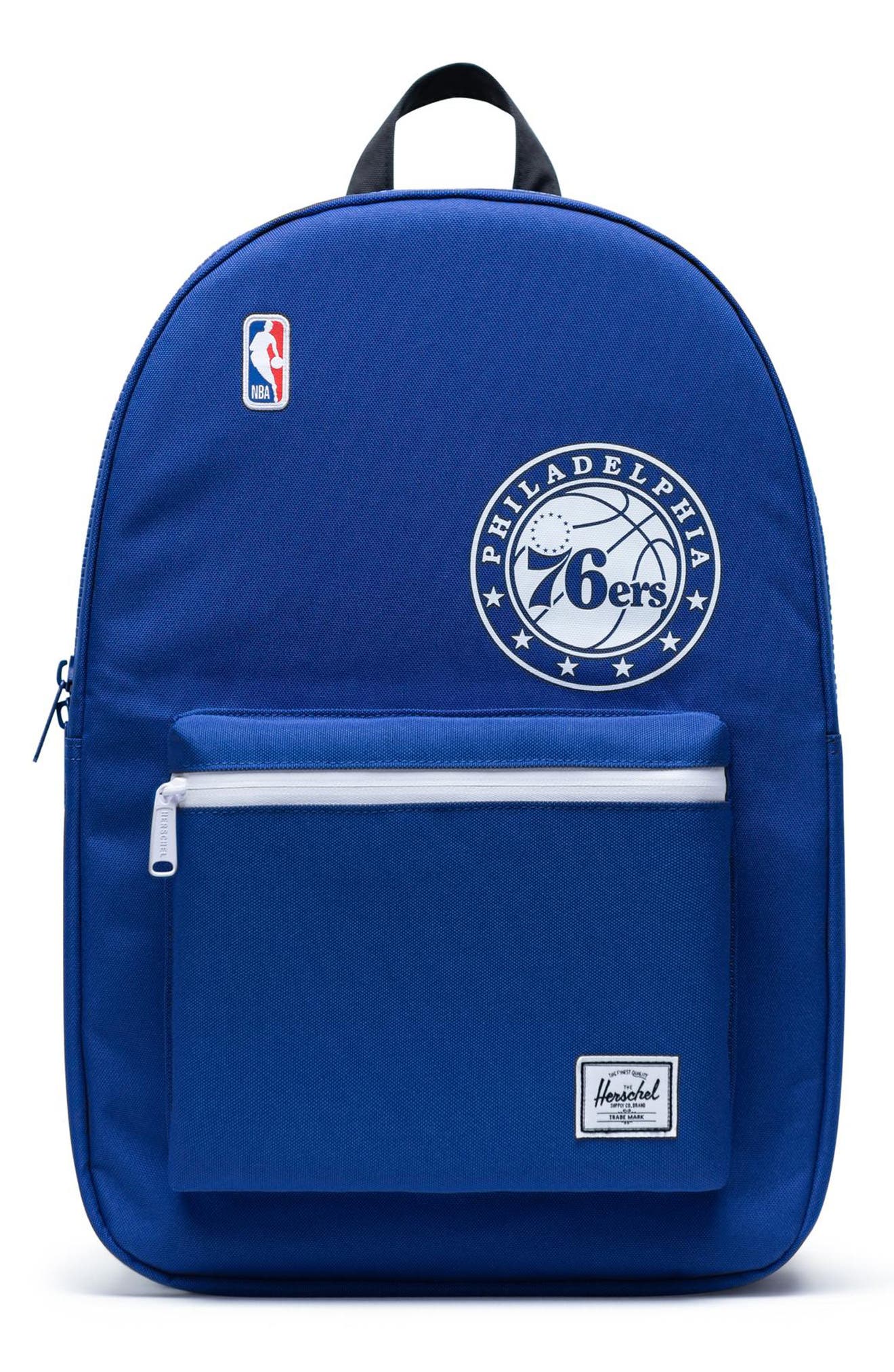 Settlement NBA Champions 15-Inch Laptop Backpack, Main, color, PHILADELPHIA 76RS