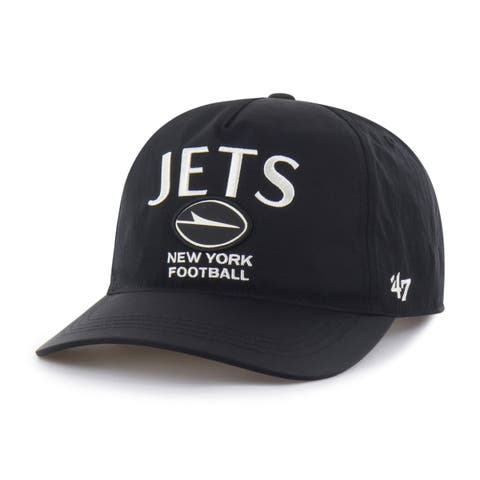 Men's '47 Black New York Jets Modernia Hitch Adjustable Hat