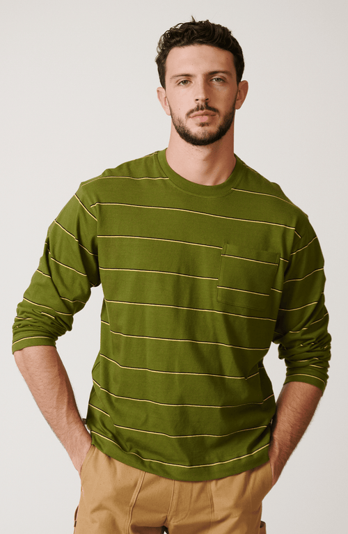 Leisure Lab Oliver Long Sleeve Box T In Multi