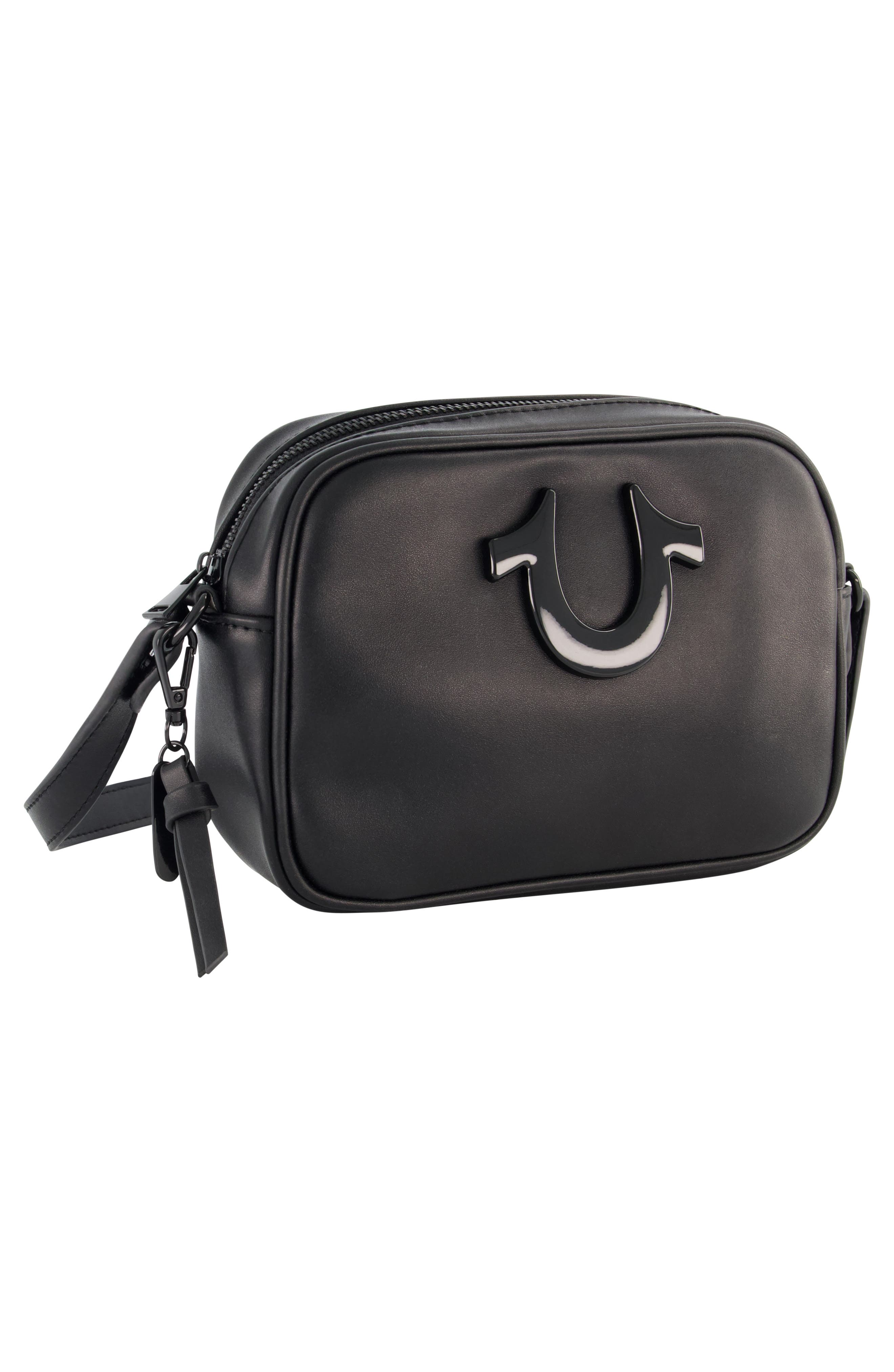 True Religion Brand Jeans Horseshoe Camera Crossbody Bag, Alternate, color, 