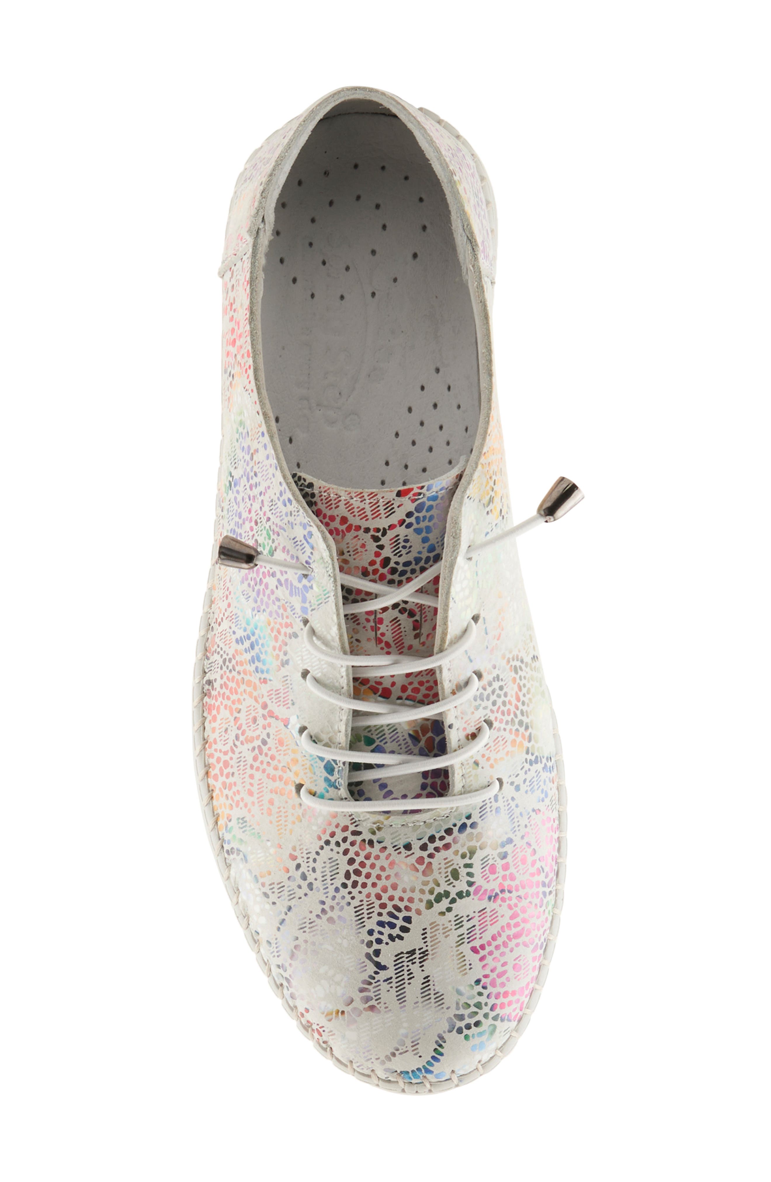 Spring Step Garner Low Top Sneaker, Alternate, color, White Multi