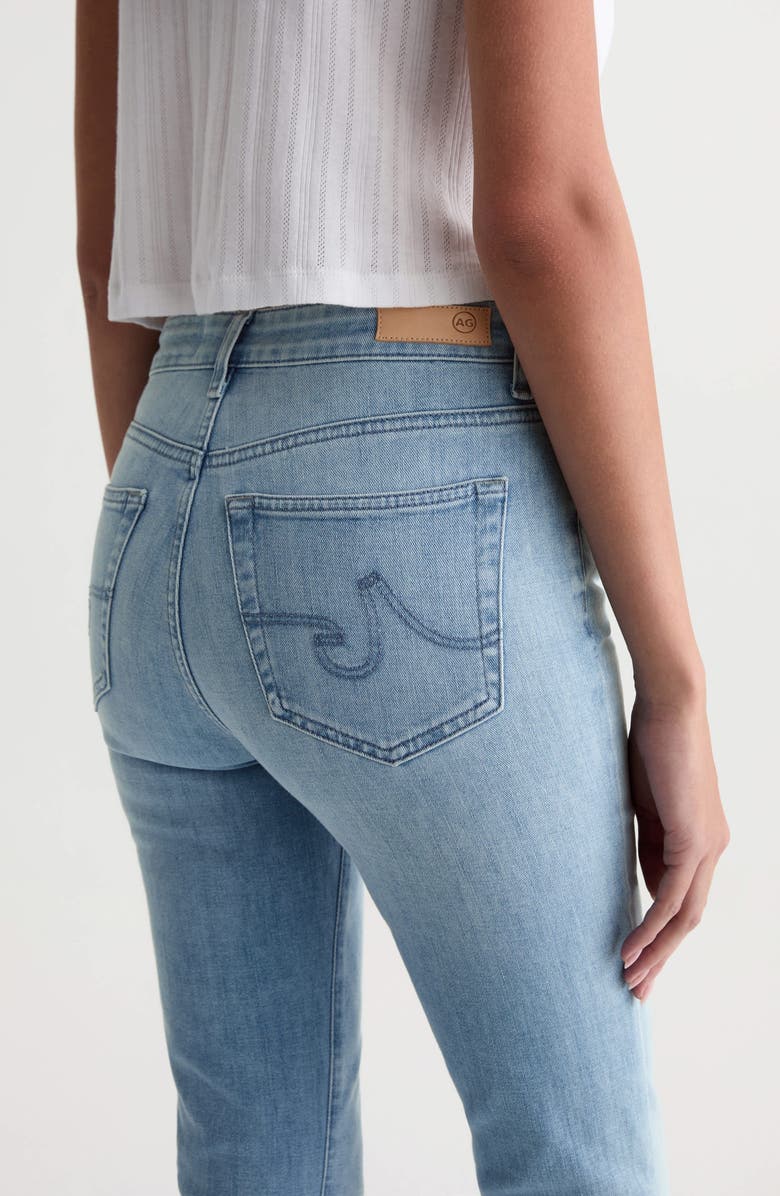 AG Farrah Mid Rise Crop Bootcut Jeans, Alternate, color, Flight