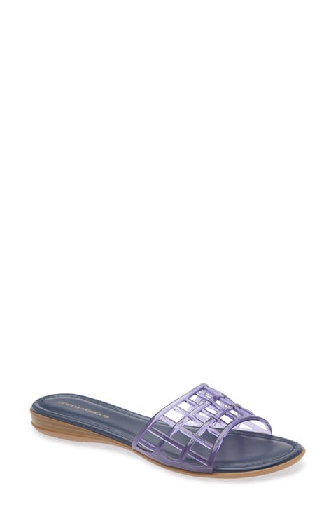 Nabil Jelly Slide Sandal