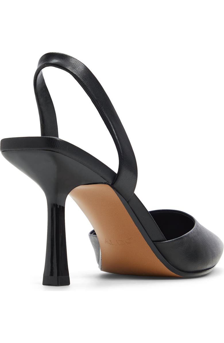 ALDO Brusanti Pointed Toe Slingback Pump, Alternate, color, Black
