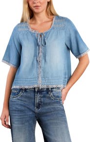 Billy T Endless Summer Cotton Blend Top