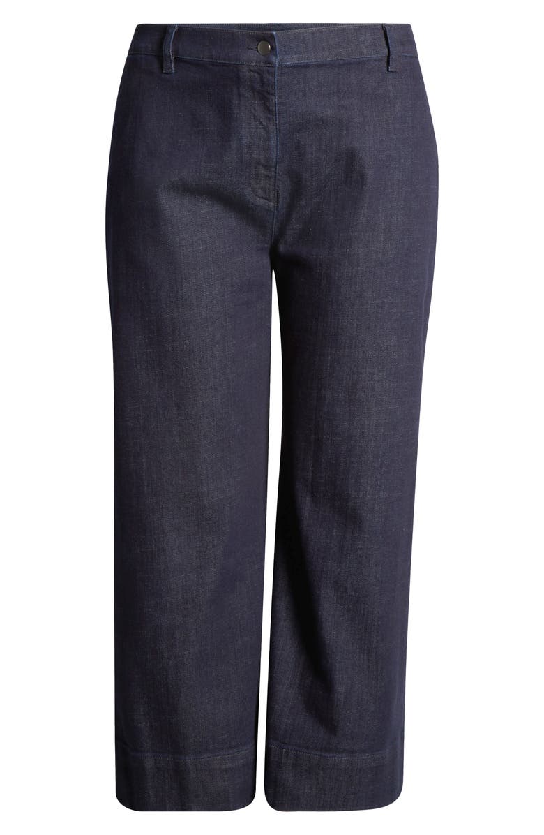 Eileen Fisher Ankle Wide Leg Jeans, Alternate, color, 