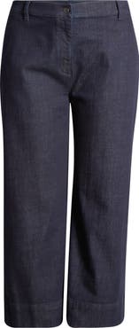 Eileen Fisher Ankle Wide Leg Jeans