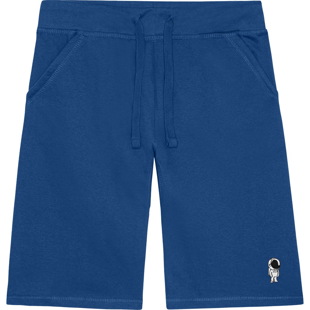 Dalix Mens Astronaut Midweight Fleece Short In Blue