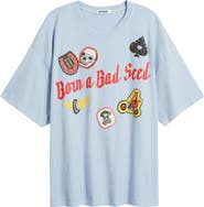 Daydreamer Born a Bad Seed Graphic Oversized T-shirt