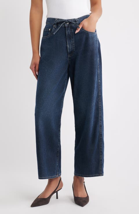 Taylor High Waist Relaxed Barrel Leg Jeans
