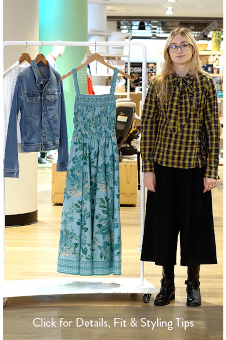 Print Midi Dress video