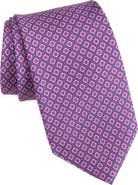 David Donahue Neat Silk Tie