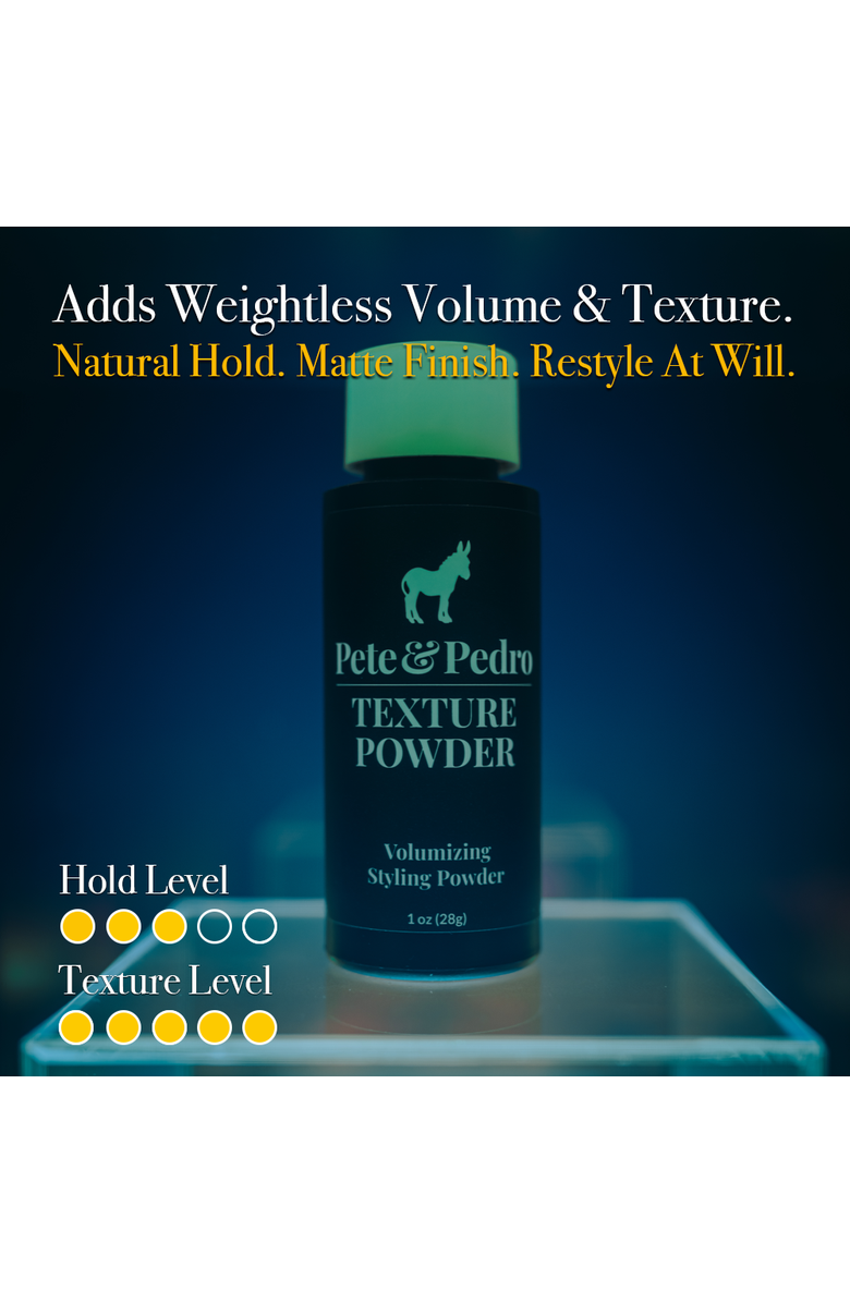 Pete & Pedro Texture & Volume Styling Powder, Alternate, color, NO COLOR