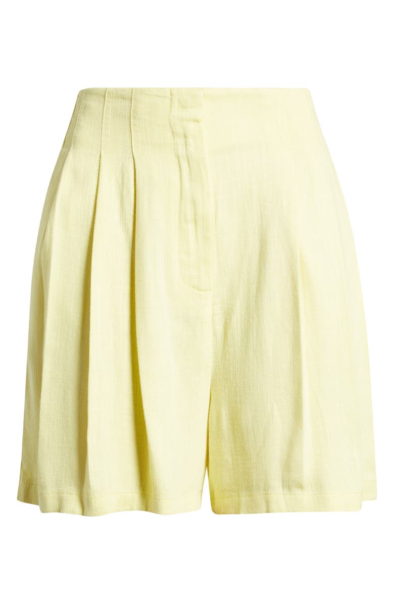 ASOS DESIGN Seamed Waist Shorts, Alternate, color, 