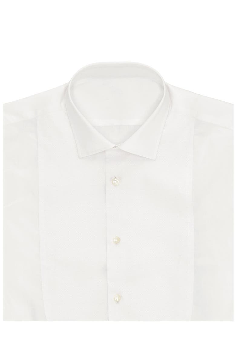 Federico Smoking Shirt, Alternate, color, WHITE