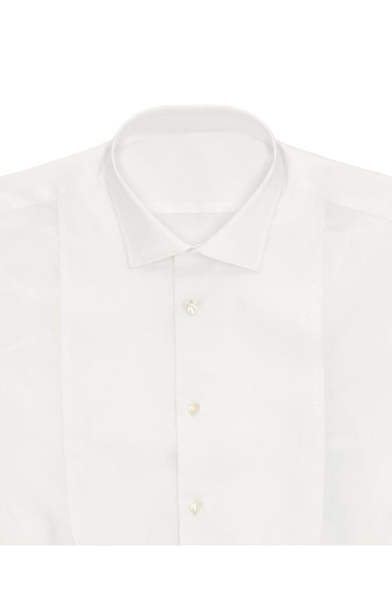 Fortela Federico Smoking Shirt, Alternate, color, White
