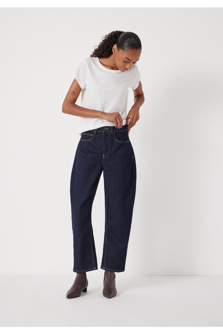 Cordelia Barrel Leg Jeans, Alternate, color, Rinse Wash
