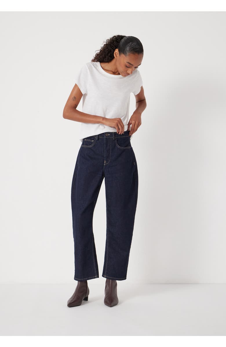 Hush Cordelia Barrel Leg Jeans, Alternate, color, Rinse Wash