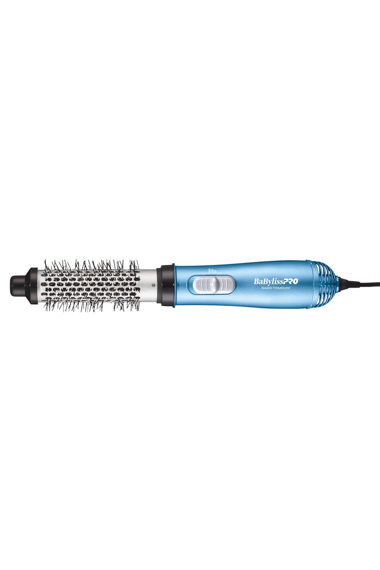 Nano Titanium 1¼" Soft Bristle Hot Air Brush, Main, color, Blue
