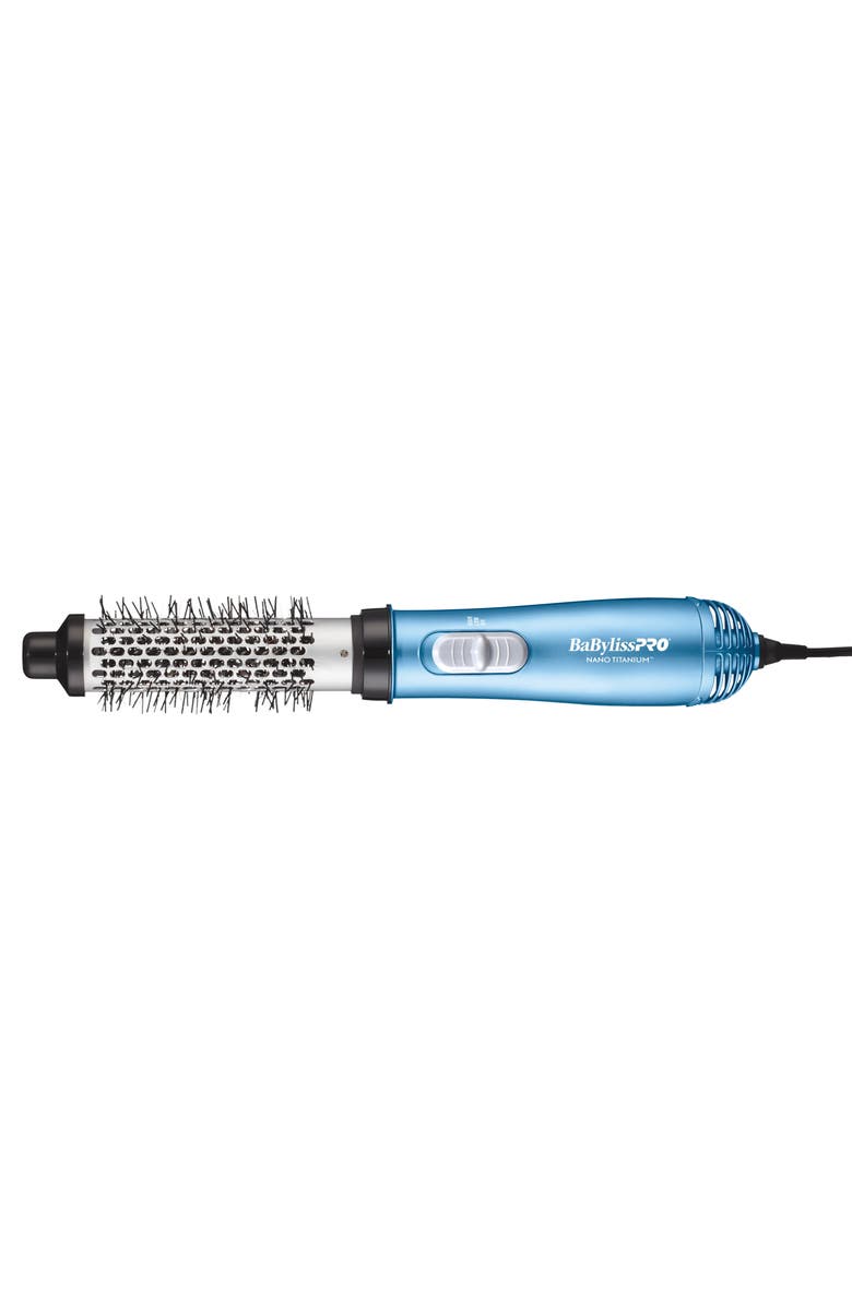 BaBylissPRO Nano Titanium 1¼" Soft Bristle Hot Air Brush, Main, color, Blue