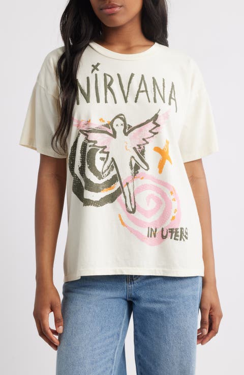 Nirvana In Utero Cotton Graphic T-Shirt