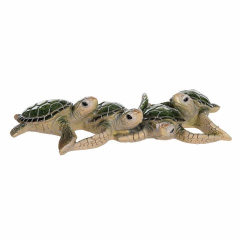 Sea Turtle Family Figurine