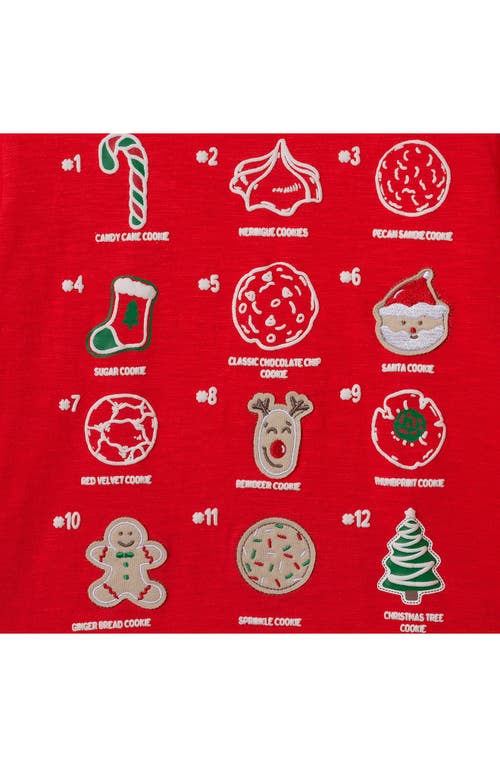 Andy & Evan Kids' Holiday Long Sleeve T-shirt In Red