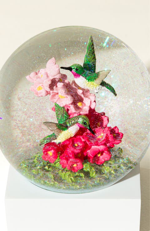 Hummingbirds in Harmony Snow Globe by Big Trike Inc.