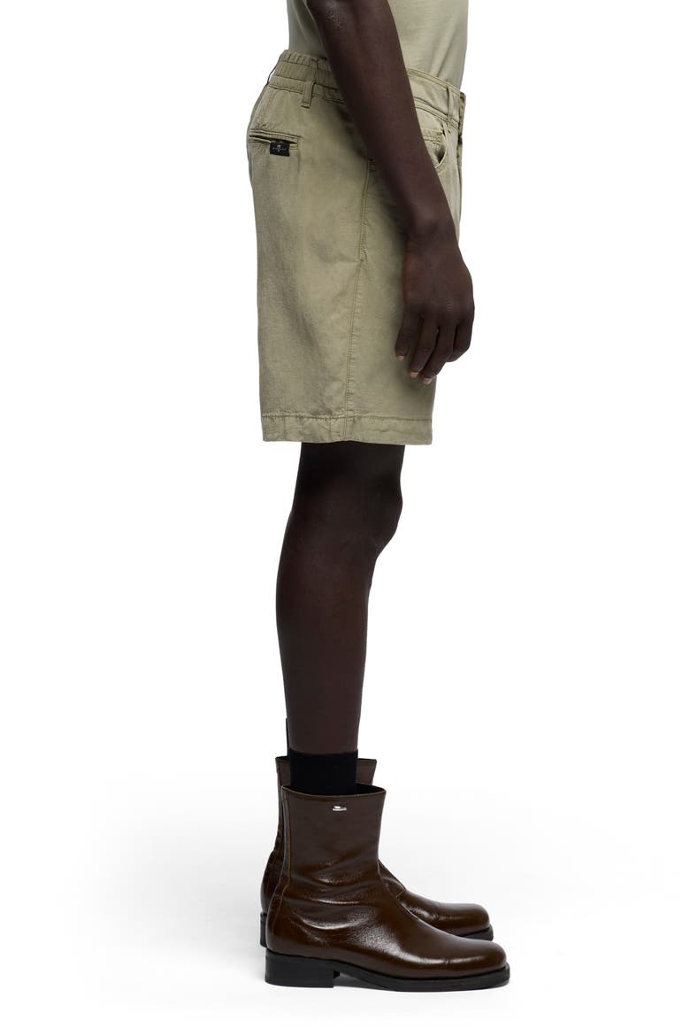 Hybrid Jogger Shorts, Alternate, color, ARMY