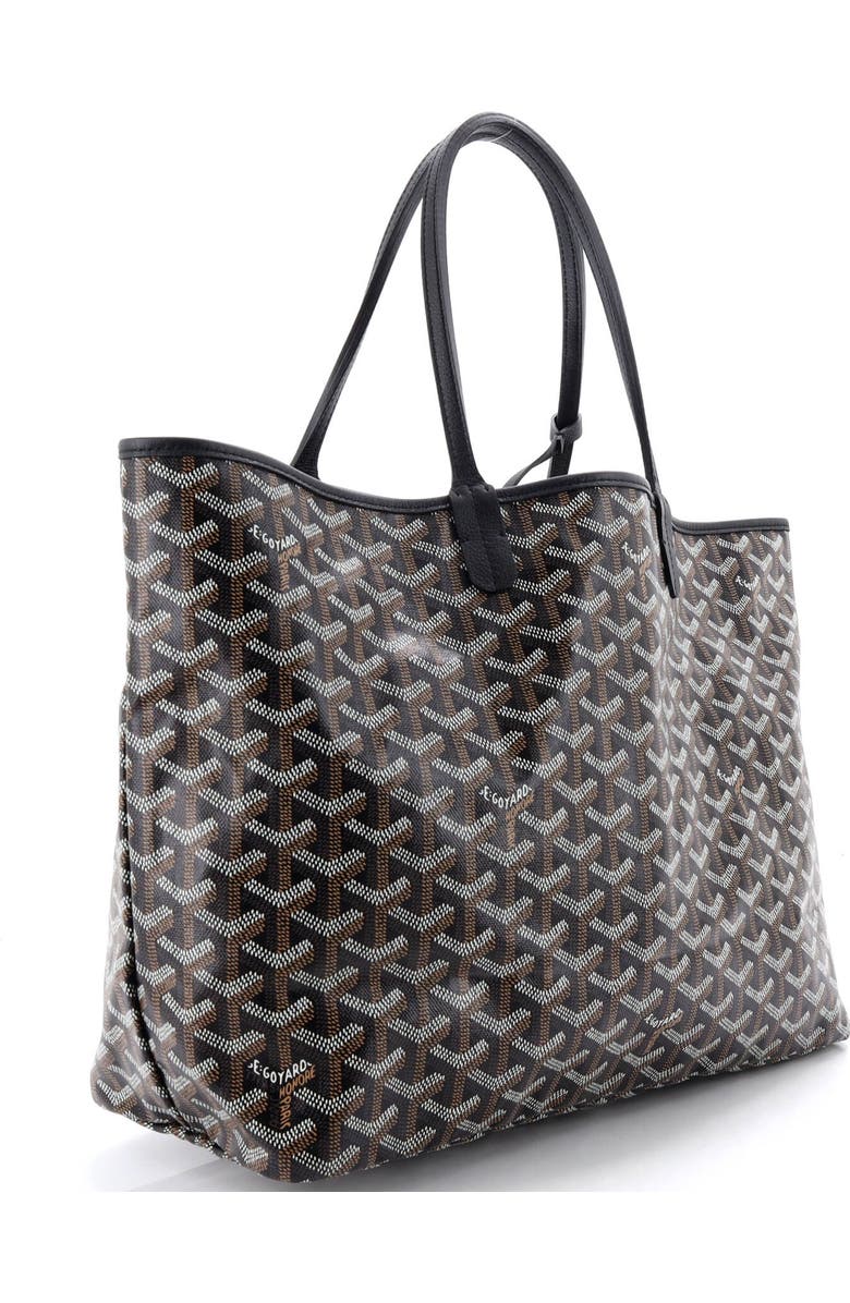 Pre-Owned Goyard Saint Louis Tote Coated Canvas PM, Alternate, color, Black