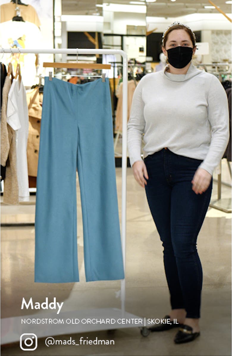Wide Leg Satin Pants, sales video thumbnail