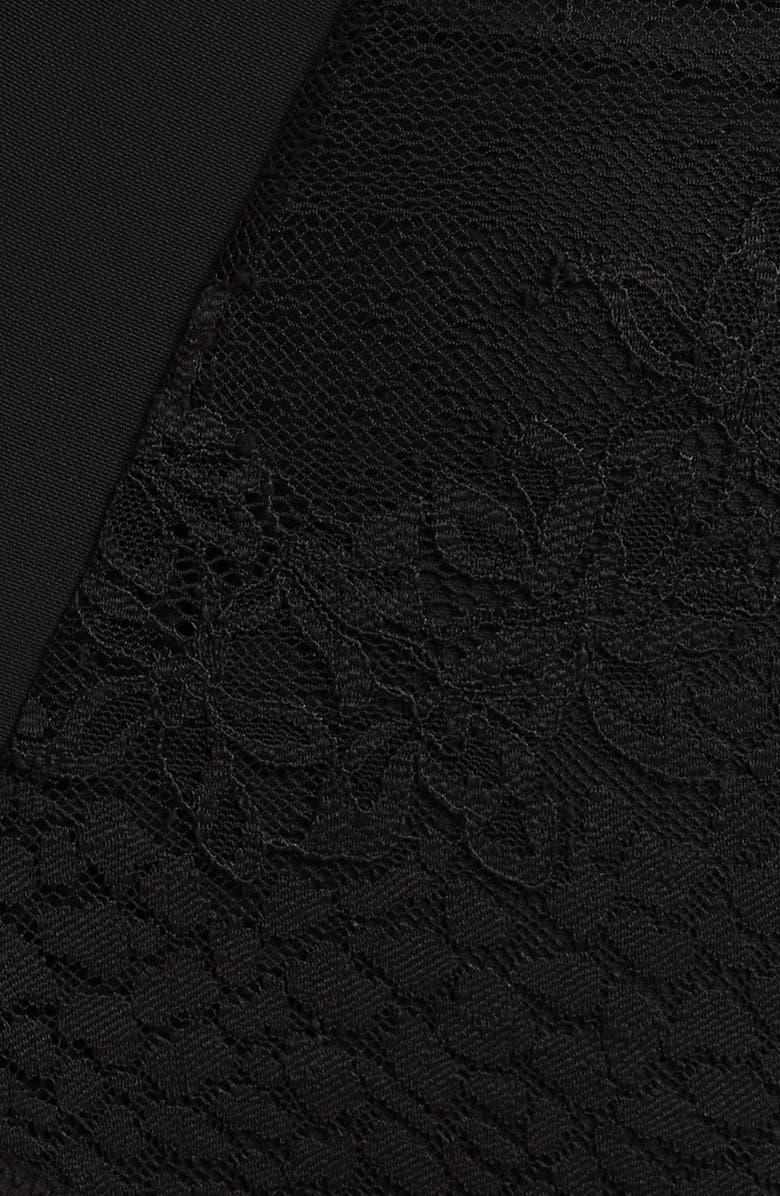 Chantelle Lingerie Maris High Waist Support Briefs, Alternate, color, Black